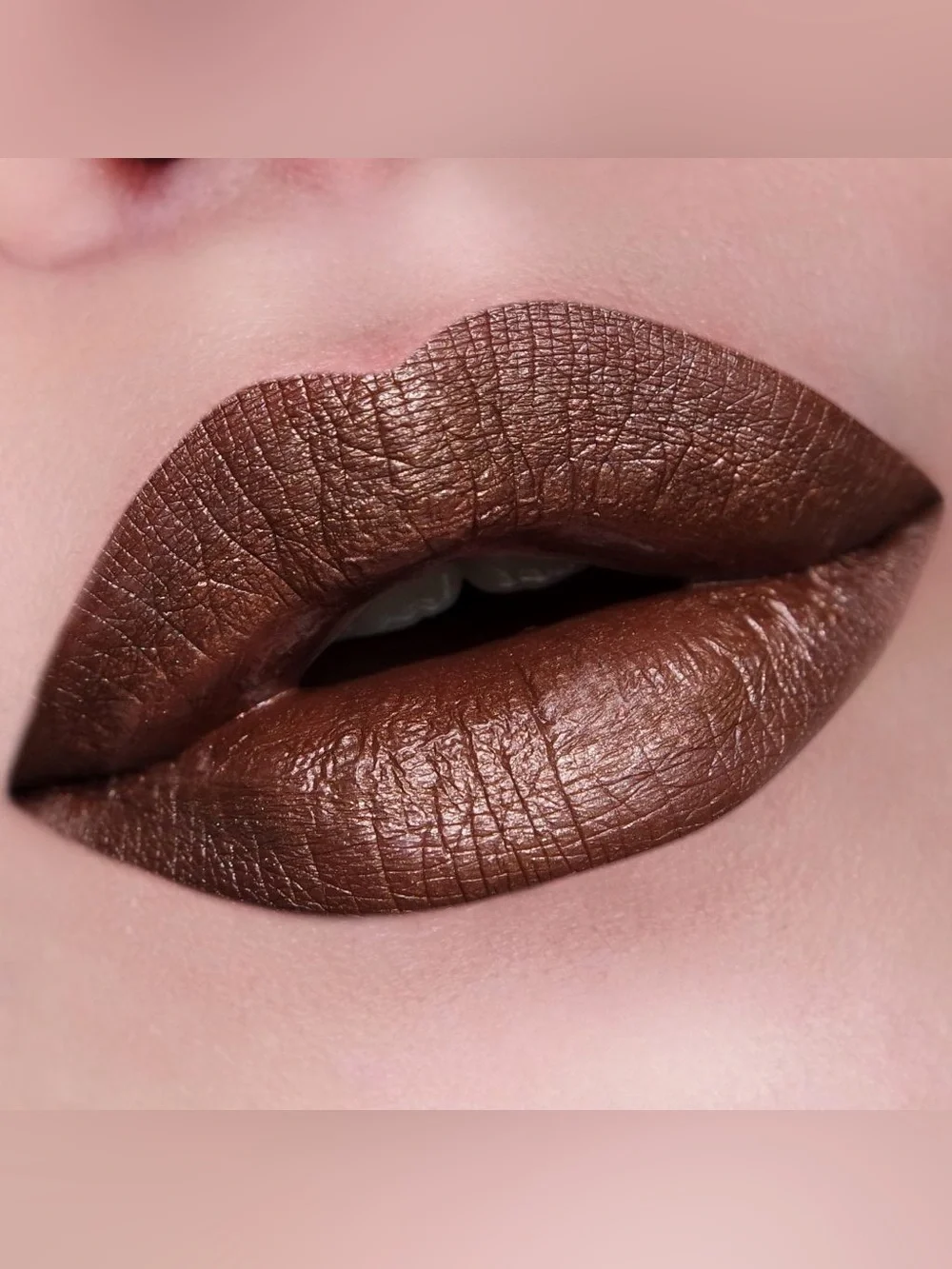 NYC Rich Metallic Brown Lipstick - Creamy Metallic Finish - elite cosmic metals